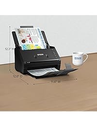 Epson WorkForce ES 500W   Escáner dúplex inalámbrico para PC y Mac, alimentador automático de documentos (ADF)