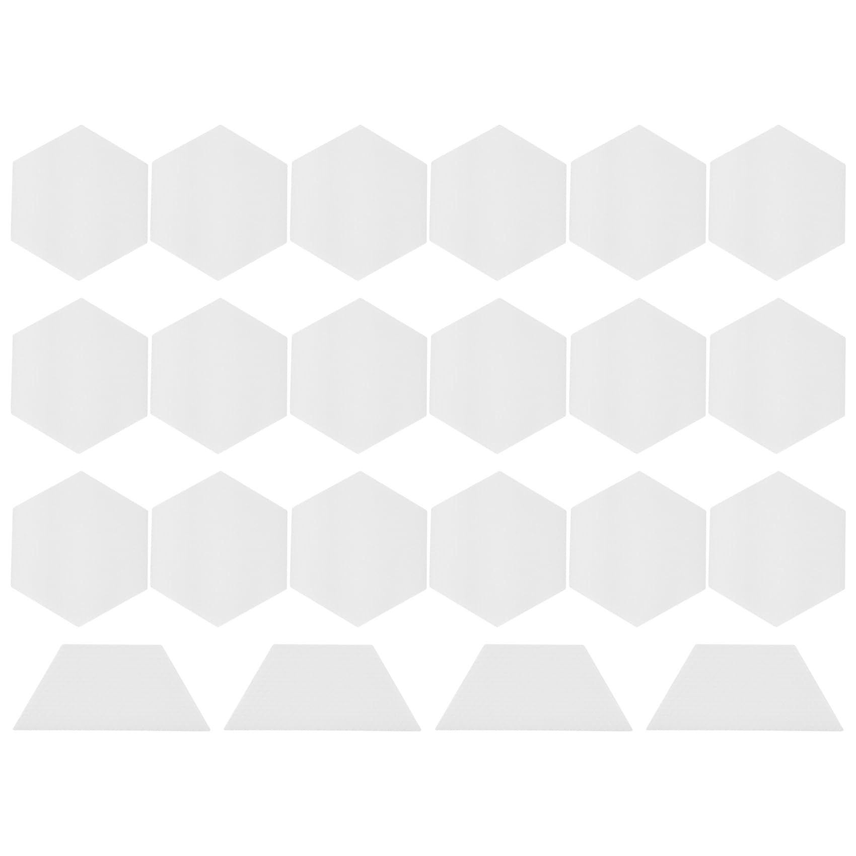 Dedjgoo 22Pcs Surfboard Traction Deck Pad Surf Board Non-Slip Grip Pad Foot Mat Surfing Replacement for Windsurfing Board Boat