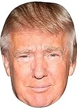 CELEBRITY CARD FACE MASK KIT - DONALD TRUMP - DO IT YOURSELF (DIY) #4
