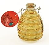 Toland Home Garden Large Yellow/Gold Pesticide-Free 5.5-Inch Diameter Glass Wasp and Fruit Fly Trap 10248