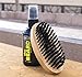 Tombstone Beard Brush - Wood with Soft Synthetic Bristles For Ultimate Exfoliation & Condition - Best For Vegan Beard Grooming & Smoothing Tools - Beard Care Products