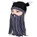 Vbiger Windproof Warm Knitted Beanie Hat Cap
