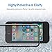 JETech Case for iPhone SE 2016 (Not for 2020), iPhone 5s and iPhone 5, Non-Yellowing Shockproof Phone Bumper Cover, Anti-Scratch Clear Back (Black)