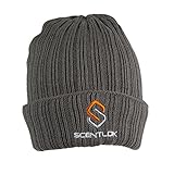 Scent-Lok Men's Carbon Alloy Knit Cuff Beanie, Charcoal, One Size