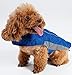 UsefulThingy Dog Rain Coats for Small Medium or Large Dogs - Rain Jacket with Reflective Stripes for Safety - Warm Waterproof Raincoat with Harness Hole, 7 Sizes 3 Colors