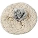 niceeshop(TM) Baby Infant Boy Girl Knit Crochet Rib Pom Pom Warm Beanie /Hat /Cap - Creamy-white