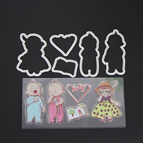 Highpot Metal Cutting Dies Stencil Metal Template DIY Scrapbooking Photo Album Decor Cards (O)