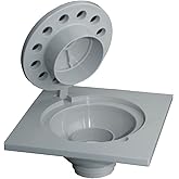 Wiltse Hinged Bell Trap Floor Drain 9" x 9" x 3" Pipe