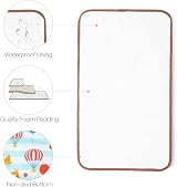Lekebaby Portable Foldable Baby Change Mat Travel 70cm 41cm Hot Air Balloon view 3