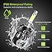 WSIIROON H7 LED Headlight Bulb - Super Bright COB Chips - 60W 7000K 9000LM Cool White - Hi/Lo Beam/Fog Light Bulbs (2 Pack）