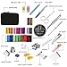 Sewing Kit BoChang - Over 130 DIY Premium Sewing Supplies, Zipper Portable & Complete Mini Sew Kit for Traveller, Adults, Beginner, Emergency - Filled with Mending Supplies and Sewing Accessories
