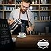 Rodolffo Quality French Press Coffee Maker 34oz with Stainless Steel 18/8 includes Borosilicate Glass Cup & Stainless Steel Strainer. Creates Exceptional Taste & Purity. Enjoy Perfect Coffee