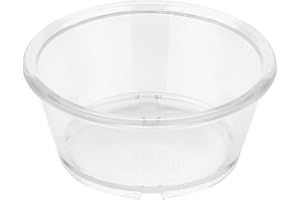 GET G.E.T. ER-040-CL Clear 4 oz. Ramekin, Break Resistant Dishwasher Safe San Ramekins Collection (Pack of 12)