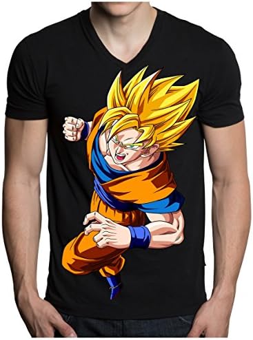 Dragon Ball Z Super Saiyan Goku T-shirt (medium, black)