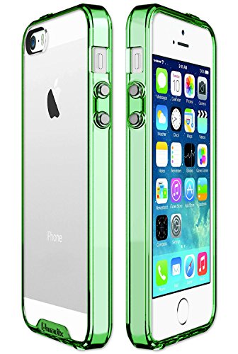 Apple iPhone SE Case, Qmadix C Series Ultra-Thin Clear Premium Co-Molded TPU Case for Apple iPhone SE