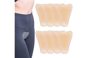 8PCS Camel Toe Concealer Underwear, Reusable Self-Adhesive Anti Silicone Camel Toe Insert, Perfect for Enjoy Beach Activities