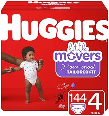 huggies little movers plus size 4
