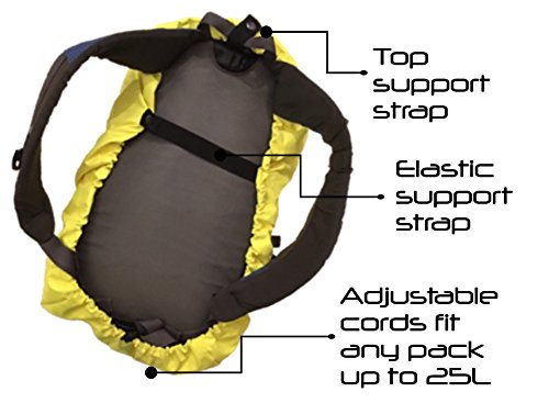 image for Respect My Lane Ultra-Reflective 100% Waterproof Backpack Bag Rain Cov