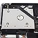 QNINE 2nd HDD SSD Hard Drive Caddy Tray Replacement for MacBook Pro 13 15 17 inches A1278 A1286 A1297 2008 2009 2010 2011 2012, Internal Laptop CD DVD ROM Optical SuperDrive Adapter to 2.5 Inch 9.5mm
