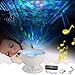 totobay [Newest Generation] Remote Control Ocean Wave Projector 12 LEDs & 7 Color Changing Modes Night Light and Built-in Mini Music Player for Living Room and Bedroom