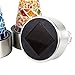 Exlight Solar Powered Rechargeable Mosaic Border Garden Post Lights for Garden Decoration Christmas Gift Blue Purple and Yellow Mosaic Lantern Auto Sensor Easy Installation Pack of 6