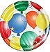 Party! Happy Birthday Balloon Paper Plates (18) and Luncheon Napkins (20)