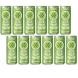 IZZE Fortified Sparkling Juice, Apple, 8.4-Ounce Cans (Pack of 12)