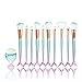 Mermaid Makeup Brushes Set, MYSWEETY 10PC Ultimate Makeup brushes Mermaid Cosmetic Brushes Eyebrow Eyeliner Brush Concealer Brushes Set + 1PC Fat Fish Foundation Brush + 2Pcs Silicone Makeup Sponge