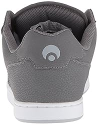 Osiris Men's Relic Skate Shoe, Grey/White/Light