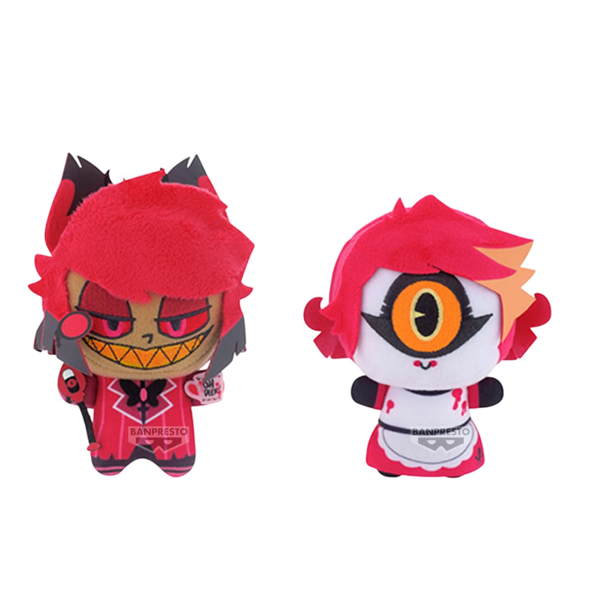 Photo 1 of Banpresto - Hazbin Hotel - vol.1 Alastor & Niffty Chibigurumi Plush