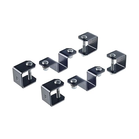 CRUZ 941-277 3 Aluminium-Rack Befestigungs-Kit, Beetplatten