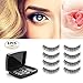 Verfanny Magnetic Eyelashes - No Glue - 3D Reusable False Eyelashes Set for Natural Look - Best Fake Lashes Extensions (8 Pcs)