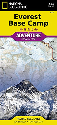Everest Base Camp [Nepal] (National Geographic Adventure Map), by National Geographic Maps - Adventure