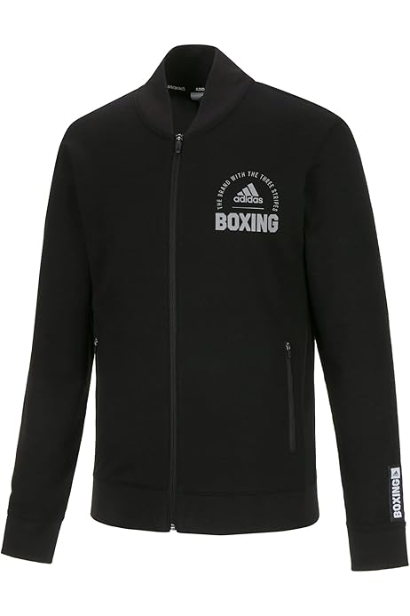 ADIDAS BOXWEAR BOMBER STYLE LIGHT JACKET (LITE VARSITY