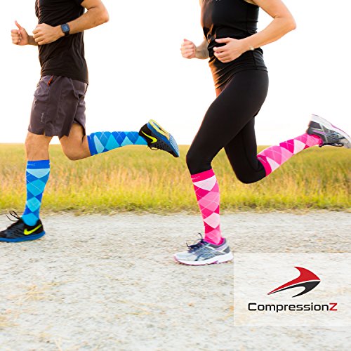 4 Compression+Socks+Men+Women+Graduated