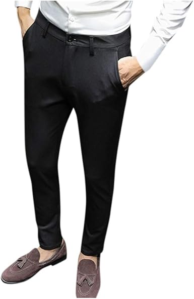 stretch skinny suit trousers