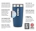 ICONIQ Stainless Steel Vacuum Insulated Tumbler, 20 ounce (Blue)