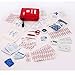 I GO A1FA02 Expedition First Aid Kit with Nylon Case, Red