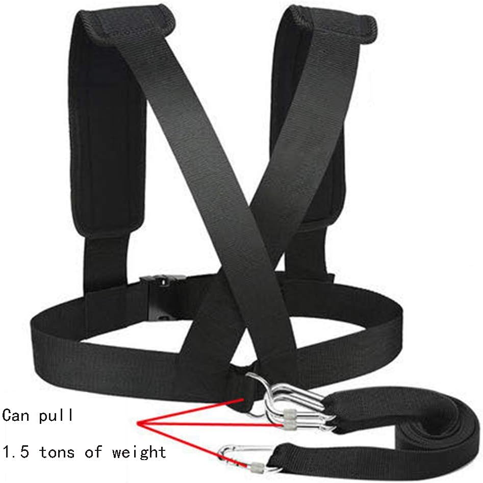 YAV639GEYO Sled Harness Resistance Band-Agility Strength Weight Endurance Speed Training Resistance Fitness-Adult 1.5 tons Load-Bearing Ring : Sports & Outdoors