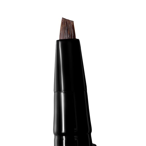 ARCHES AND HALOS ANGLED BRISTLE TIP WATERPROOF BROW PEN – WATER BASED AND SMUDGE PROOF EYEBROW PENCIL – EXTENDED WEAR – SUNNY BLONDE – 0.051 OZ