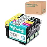 Sepeey Remanufactured Ink Cartridge Replacement for Epson 288 288XL 288 XL T288, Use with Expression Home XP-430 XP-440 XP-340 XP-330 XP-434 XP-446 Printer, 5 Packs
