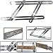 Upgraded Stainless Steel Multi-Angle Measuring Ruler Angle-izer Template Tool Construction Precision Steel Foldable For Carpenters Builders DIY 7Projects Measure Make Bulls Eyes Arches By ALLANGLES