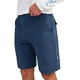 HUK Mens Next Level 10.5" Short, Quick-Drying Fishing Shorts for Men