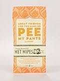 BlueQ - Pee A Little Wet Wipes - 10 ct