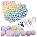 B&S FEEL 104 Pcs Pastel Balloons 10 Inch with Balloon Arch Kit for Birthday Unicorn Party Baby Shower