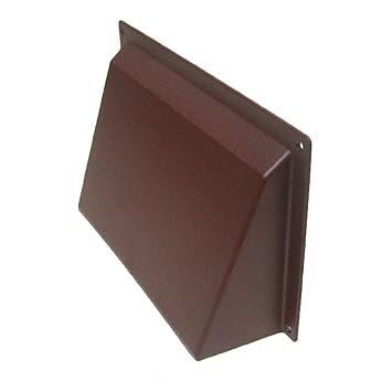 Marrón de ladrillos de ventilación contra cubierta 22,86 cm x 15 ...