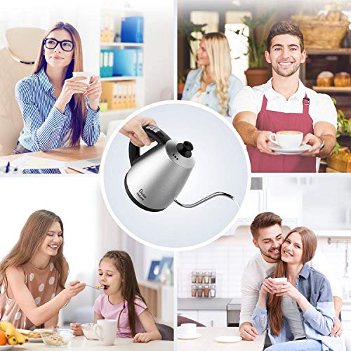 Doctor Hetzner Electric Kettle Gooseneck Electric & Stainless Steel