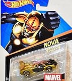 Hot Wheels, Marvel Character Car, Nova Die-Cast Vehicle #25