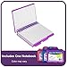 C-Line Spiral Bound Index Card Notebook with Tabs, Includes 60 Ruled 3 x 5 Inch Index Cards, 1 Notebook, Color May Vary (48750)