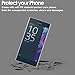 Qoosea Sony Xperia XZ XZs Case Crystal Clear Scratch Proof Transparent TPU Protective Cover Ultra Slim Lightweight Transparent Soft Gel TPU Silicone Case Cover for Sony Xperia XZ / XZs